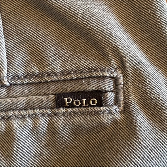 Polo Ralph Lauren Chino Shorts Blue Classic Fit 9" Size 32 - Picture 9 of 13